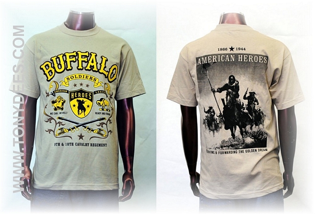 "NEW" BUFFALO SOLDIERS T-SHIRT